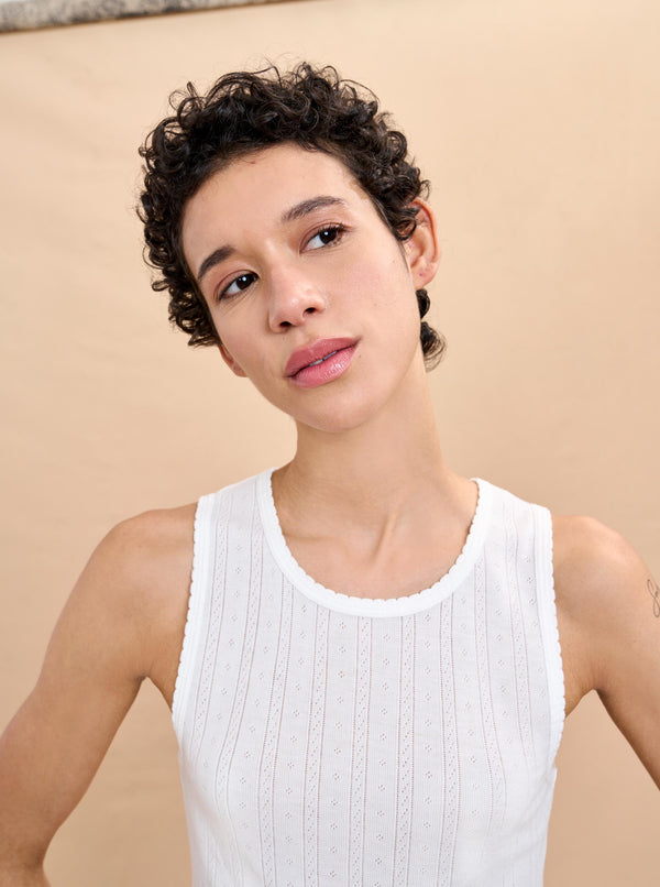 La Ligne Pointelle Tank