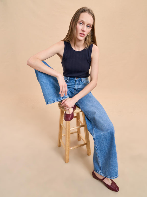 La Ligne Pointelle Tank