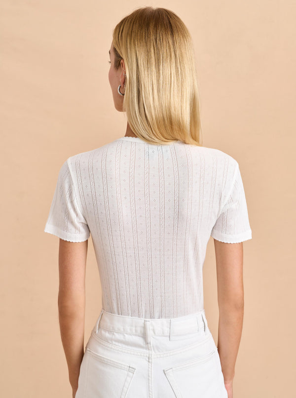 La Ligne Pointelle Tee