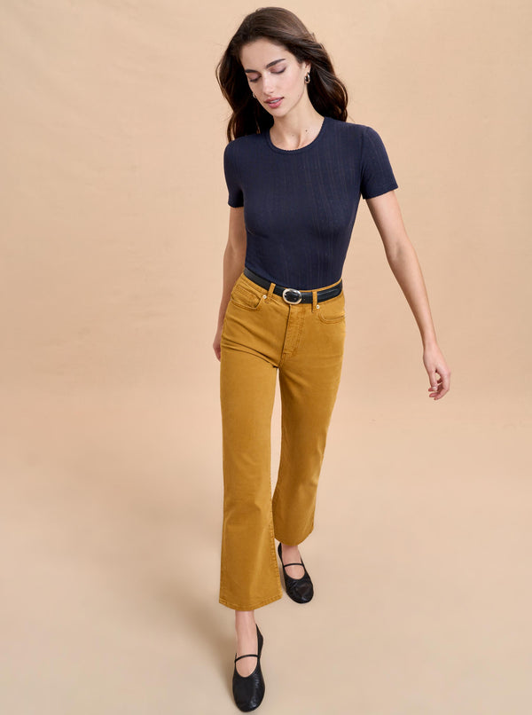 La Ligne Pointelle Tee