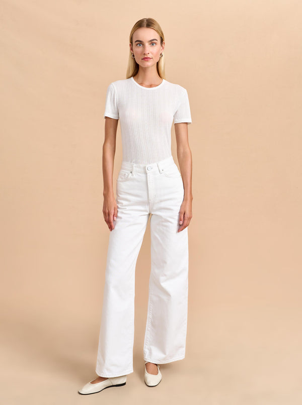 la ligne Pointelle Tee