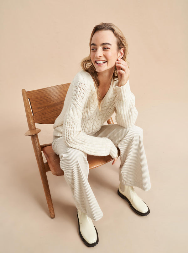 La Ligne Scotia V Neck Sweater - Pre-Loved