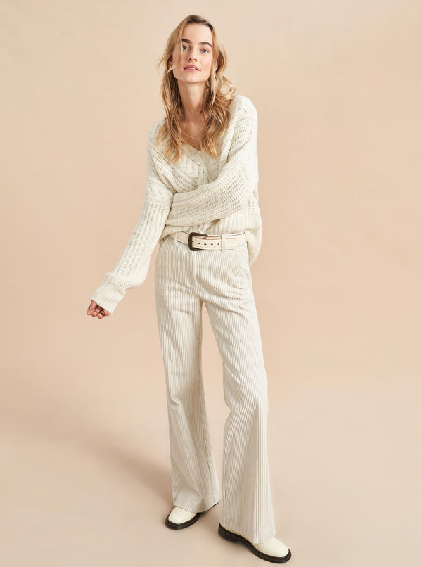 La Ligne Scotia V Neck Sweater - Pre-Loved