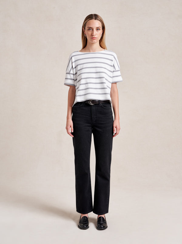 La Ligne Short Sleeve Breton Tee