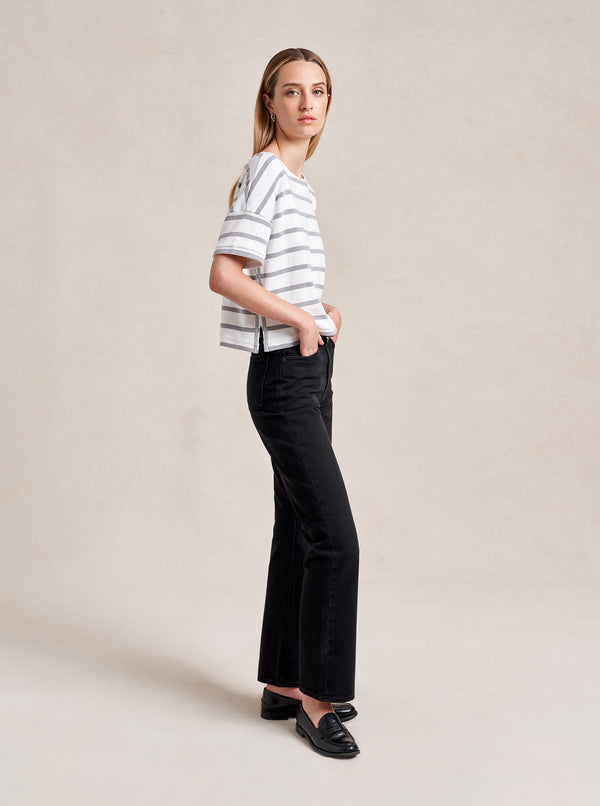 La Ligne Short Sleeve Breton Tee