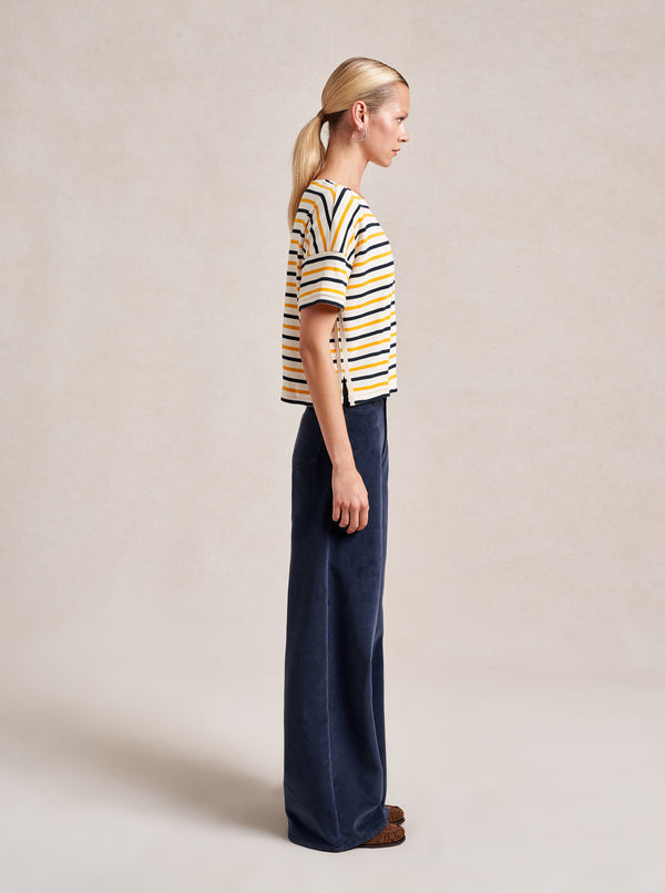 La Ligne Short Sleeve Breton Tee