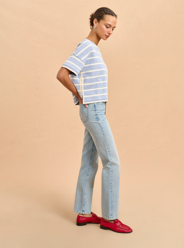 La Ligne Short Sleeve Breton Tee