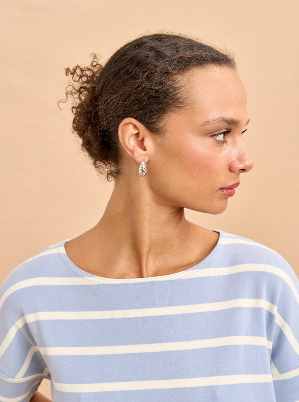 La Ligne Short Sleeve Breton Tee