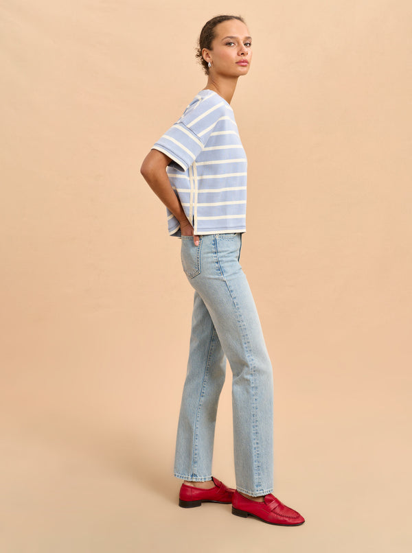 La Ligne Short Sleeve Breton Tee