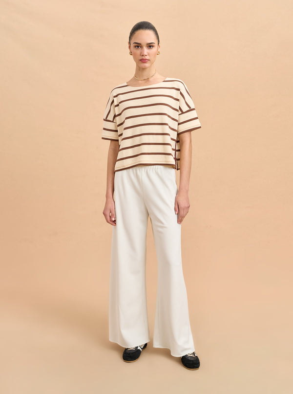 La Ligne Short Sleeve Breton Tee