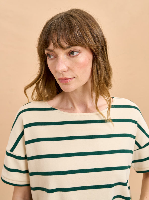 La Ligne Short Sleeve Breton Tee