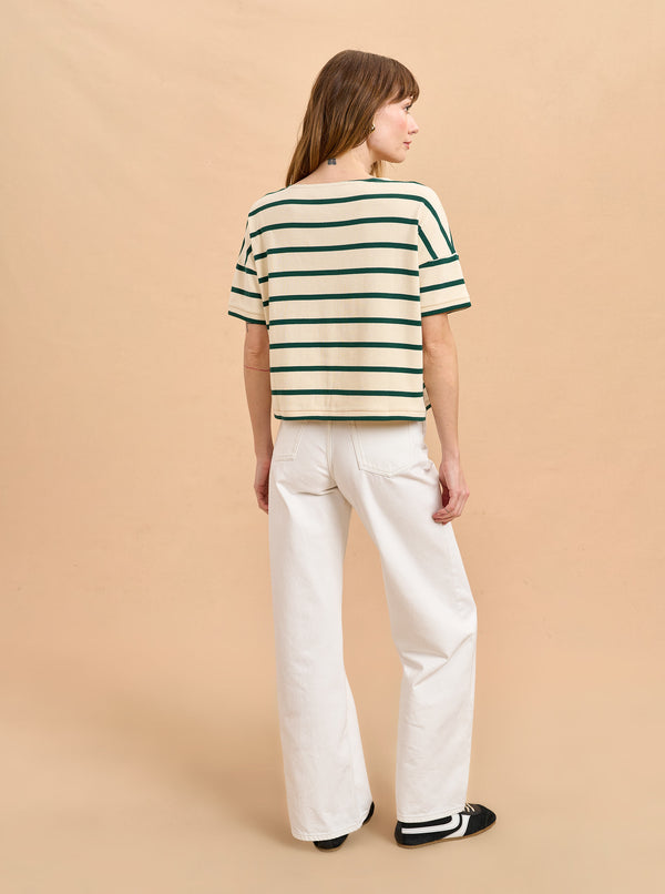 La Ligne Short Sleeve Breton Tee