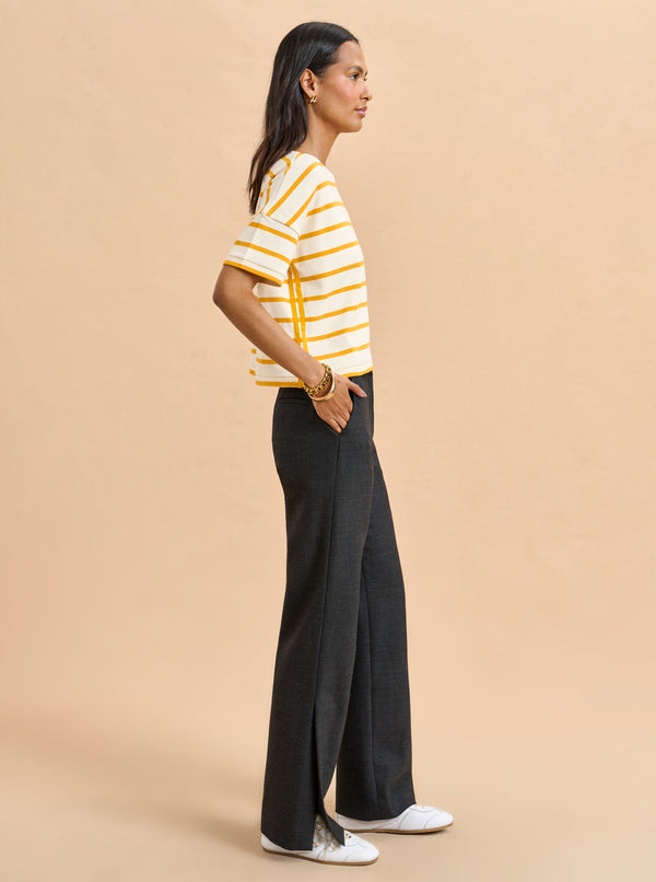 La Ligne Short Sleeve Breton Tee