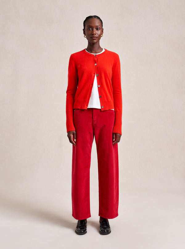 La Ligne Solid Lean Lines Cardigan