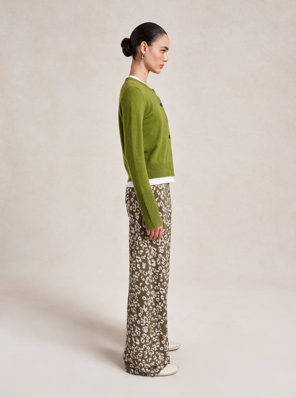 La Ligne Solid Lean Lines Cardigan