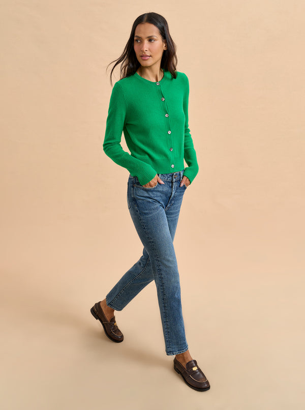 La Ligne Solid Lean Lines Cardigan