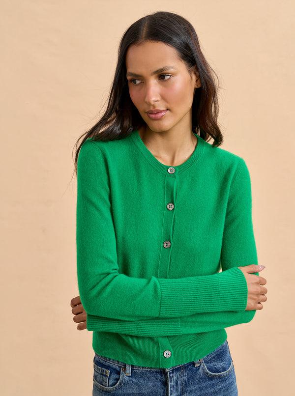 La Ligne Solid Lean Lines Cardigan