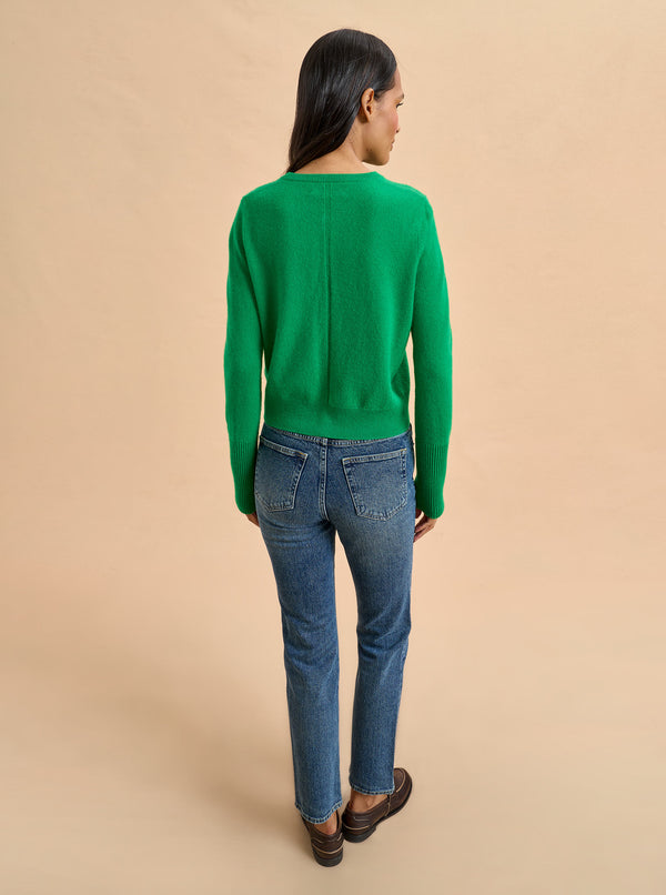 La Ligne Solid Lean Lines Cardigan