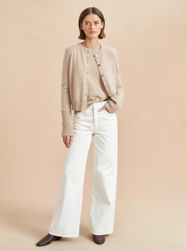 La Ligne Solid Lean Lines Cardigan