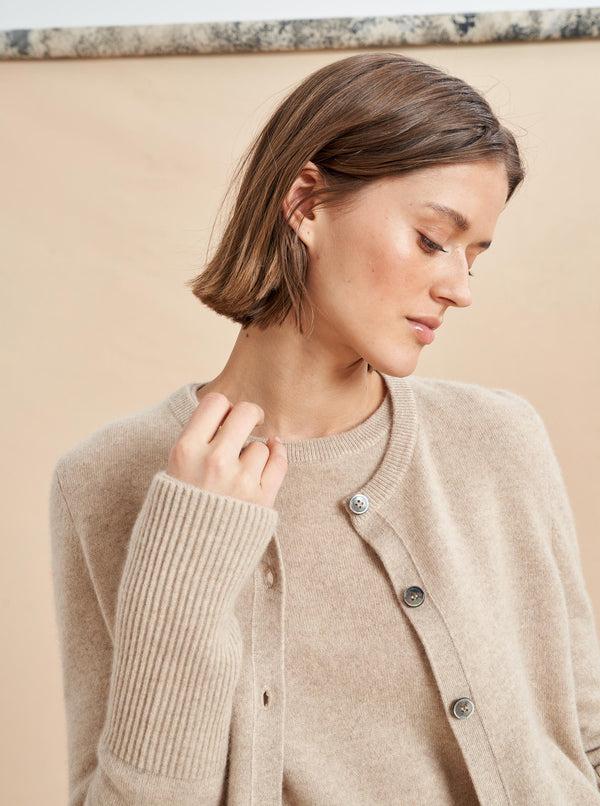 La Ligne Solid Lean Lines Cardigan