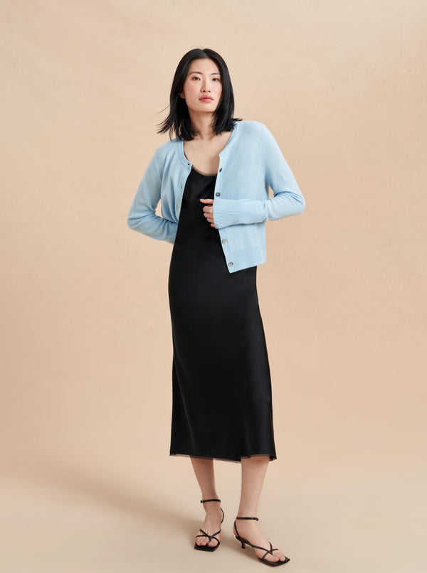 La Ligne Solid Lean Lines Cardigan
