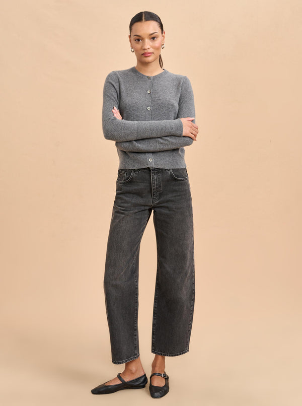 La Ligne Solid Lean Lines Cardigan