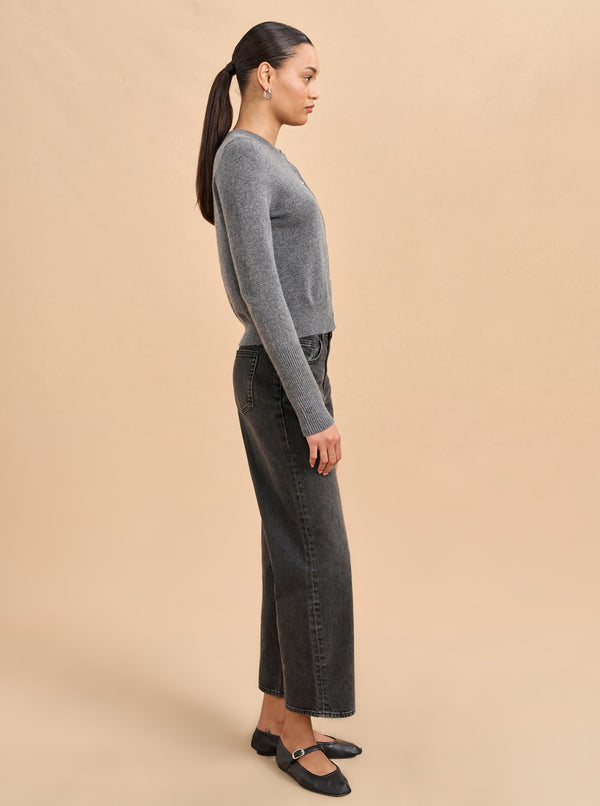 La Ligne Solid Lean Lines Cardigan