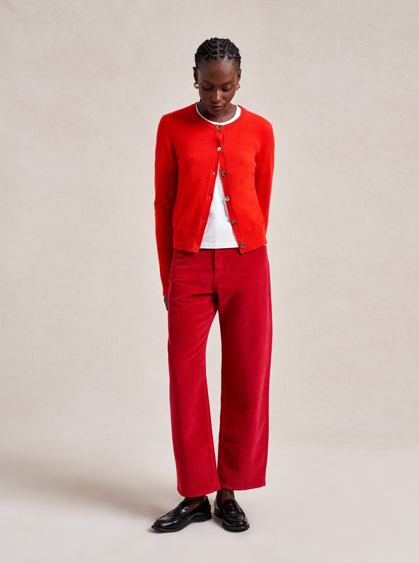 la ligne Solid Lean Lines Cardigan