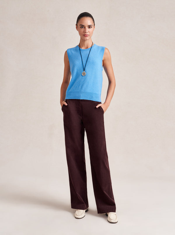 La Ligne Solid Lean Lines Shell Vest