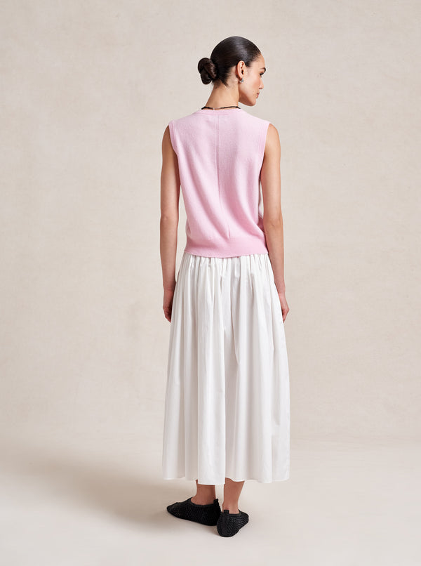 La Ligne Solid Lean Lines Shell Vest