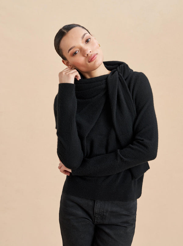 La Ligne Solid Lean Lines Sweater