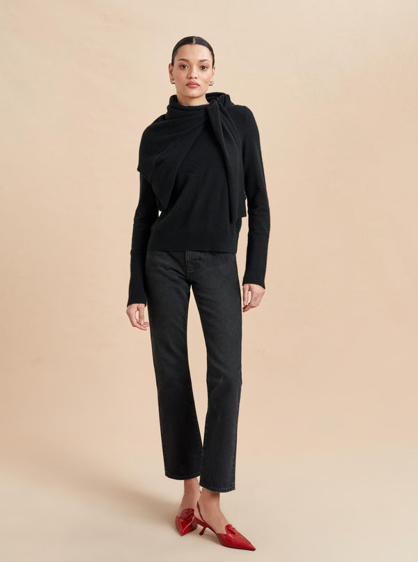 La Ligne Solid Lean Lines Sweater