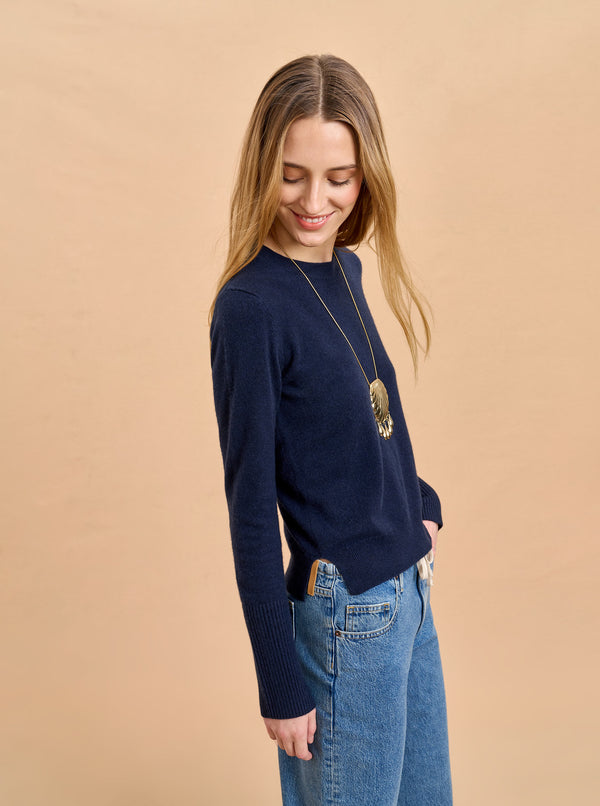 La Ligne Solid Lean Lines Sweater