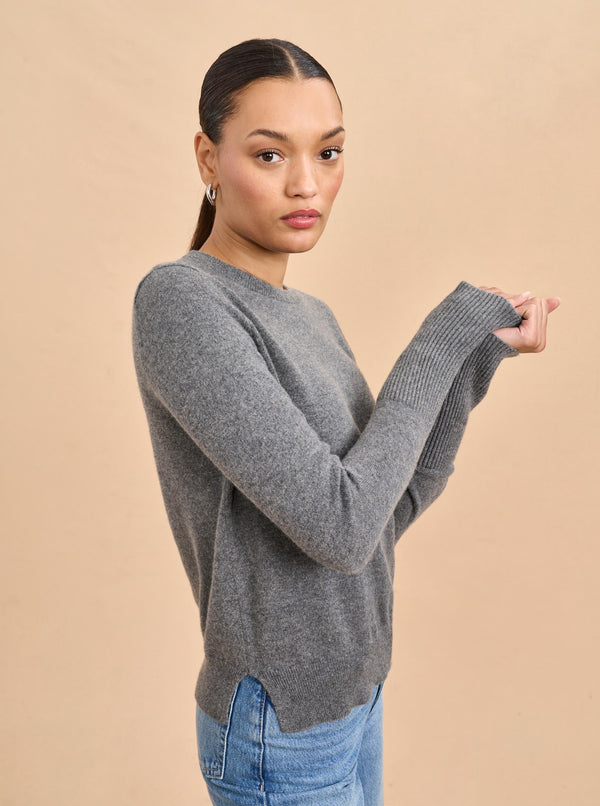 La Ligne Solid Lean Lines Sweater
