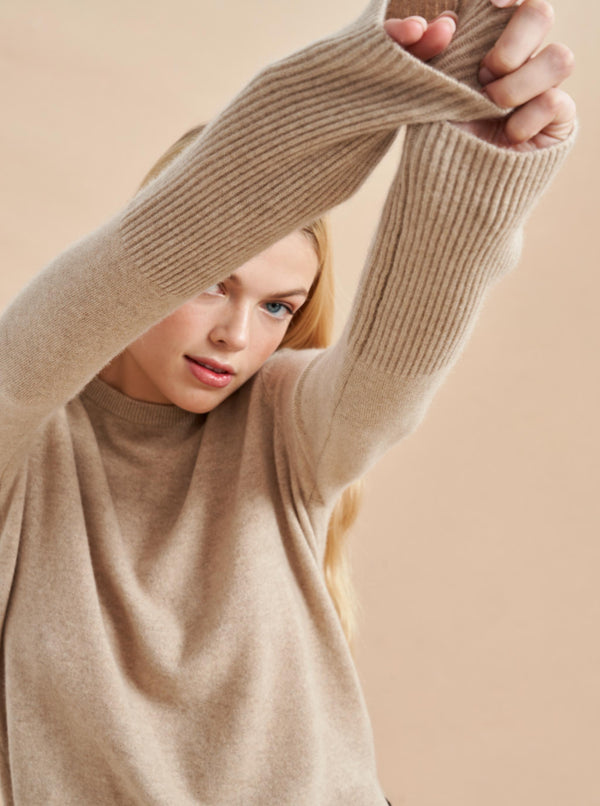La Ligne Solid Lean Lines Sweater