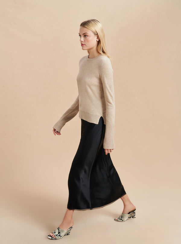 La Ligne Solid Lean Lines Sweater