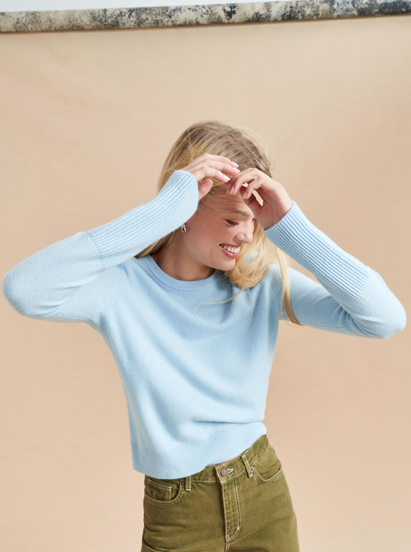 La Ligne Solid Lean Lines Sweater