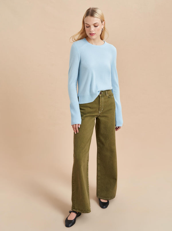 La Ligne Solid Lean Lines Sweater