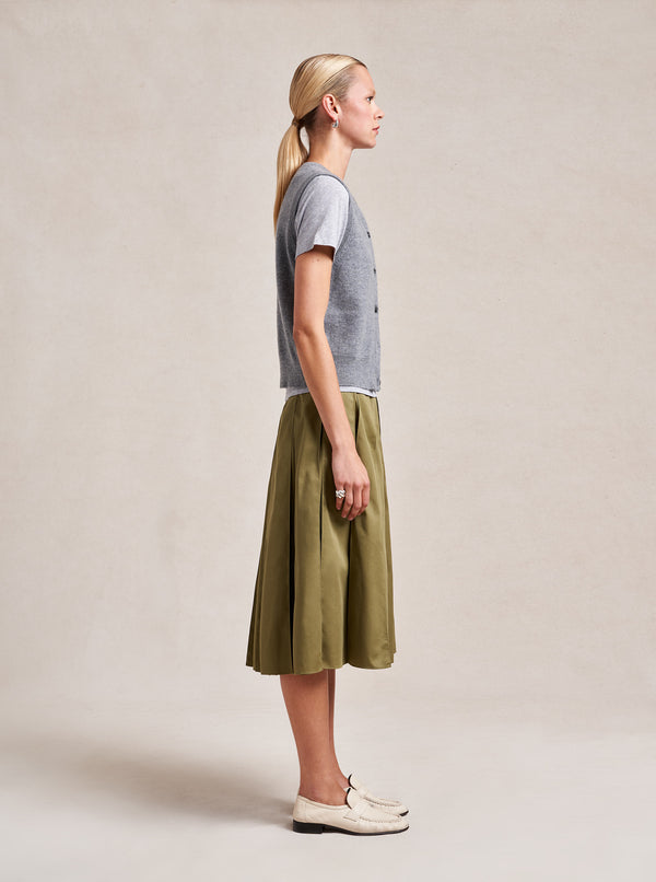 La Ligne Solid Lean Lines Vest