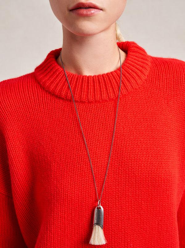 La Ligne Solid Marin Sweater