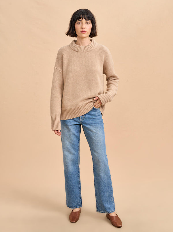 La Ligne Solid Marin Sweater