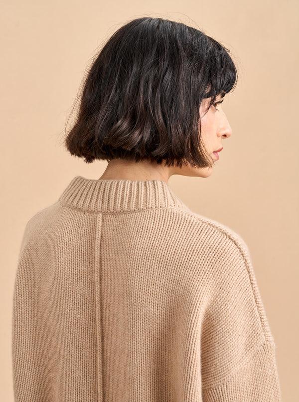 La Ligne Solid Marin Sweater