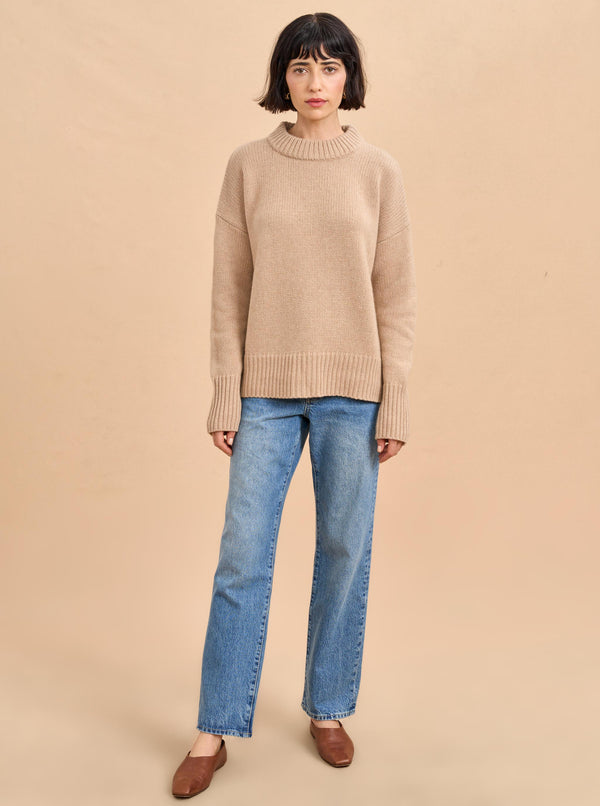 La Ligne Solid Marin Sweater