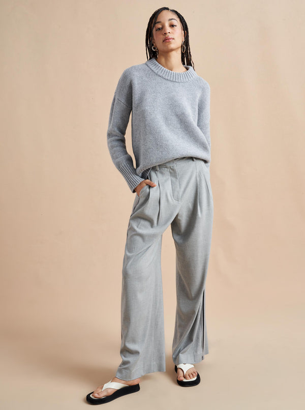 La Ligne Solid Marin Sweater