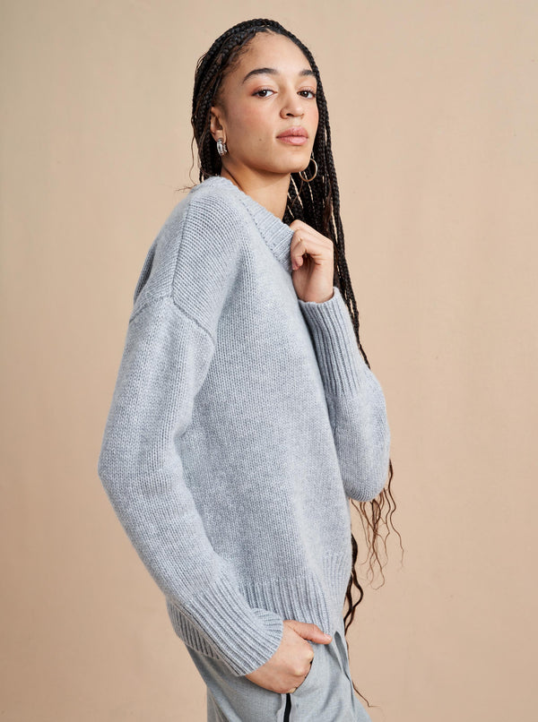 La Ligne Solid Marin Sweater