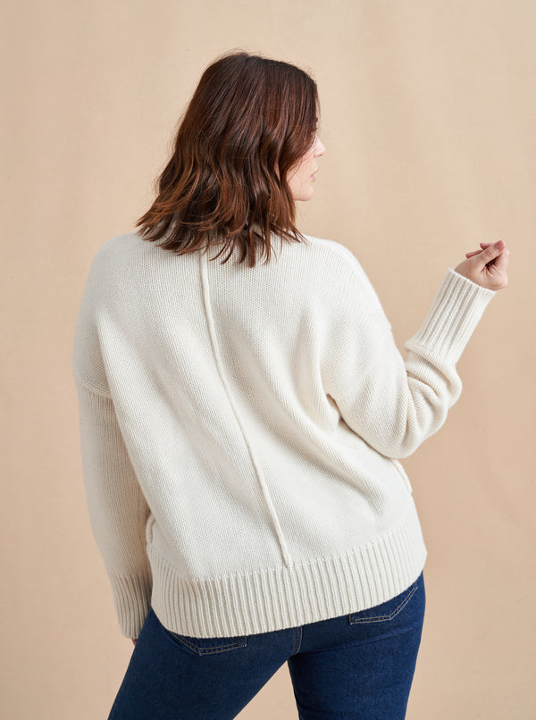 La Ligne Solid Marin Sweater