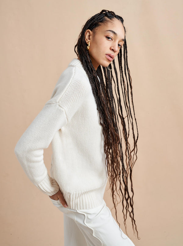 la ligne Solid Marin Sweater