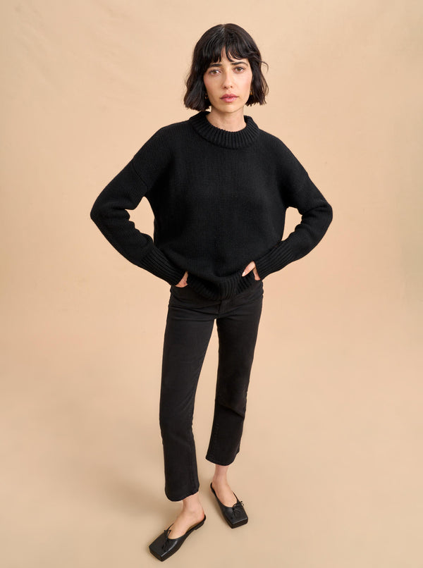 La Ligne Solid Marin Sweater