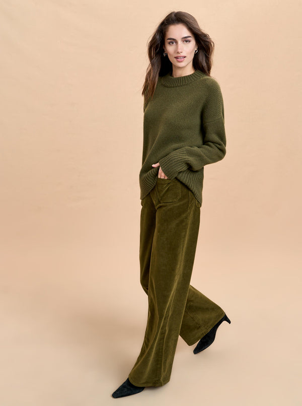 La Ligne Solid Marin Sweater