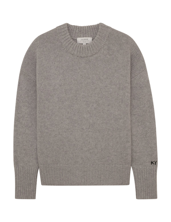 La Ligne Solid Marin Sweater